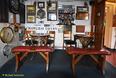 Left Hand Room with Rustic Benches.  by Michael Schouten. Published on 